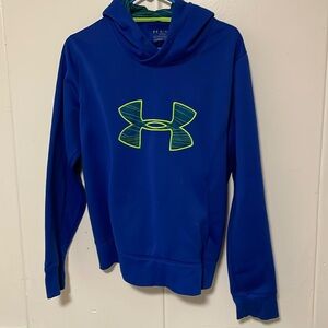 Boys Royal blue Under Armour hoodie